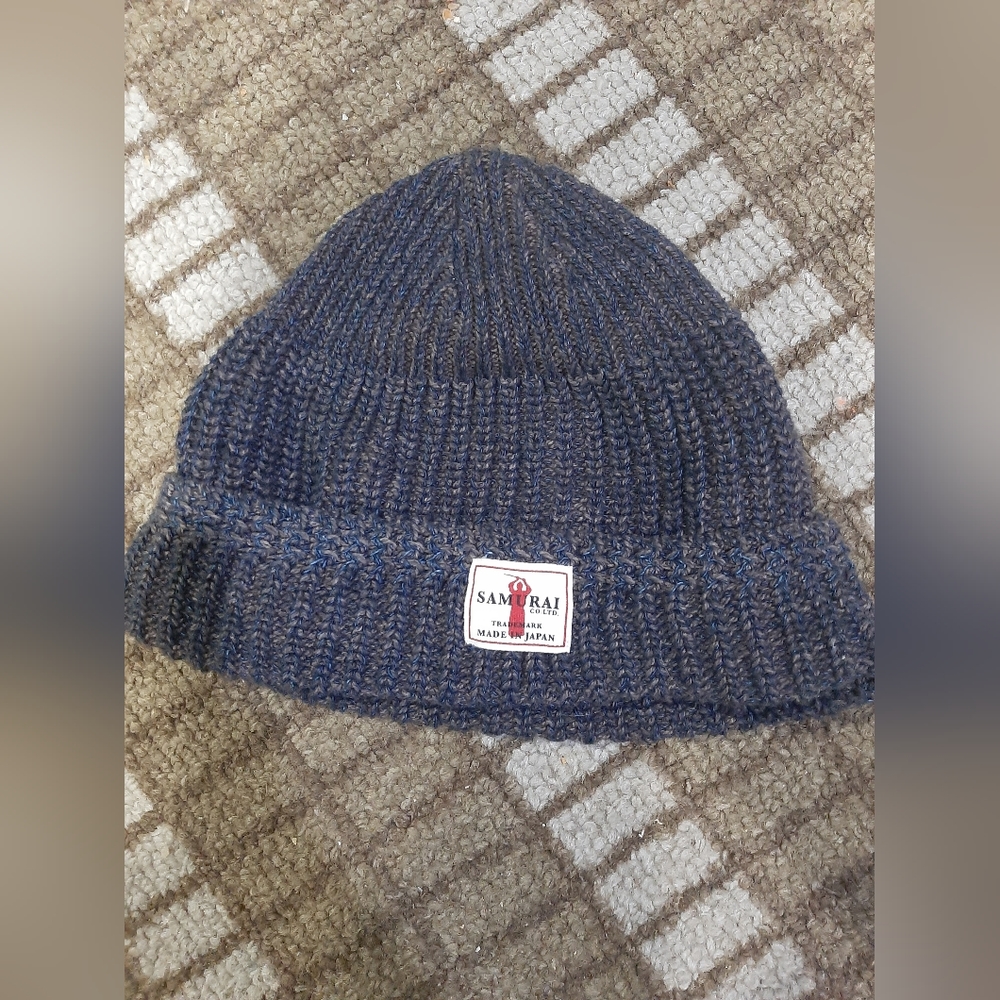 Samurai Jeans hand knit beanie